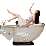 Women relaxing on a Massage Chair