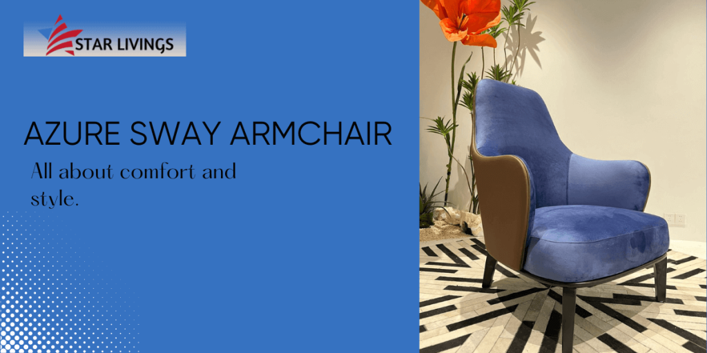 Azure Sway Armchair by Star Livings